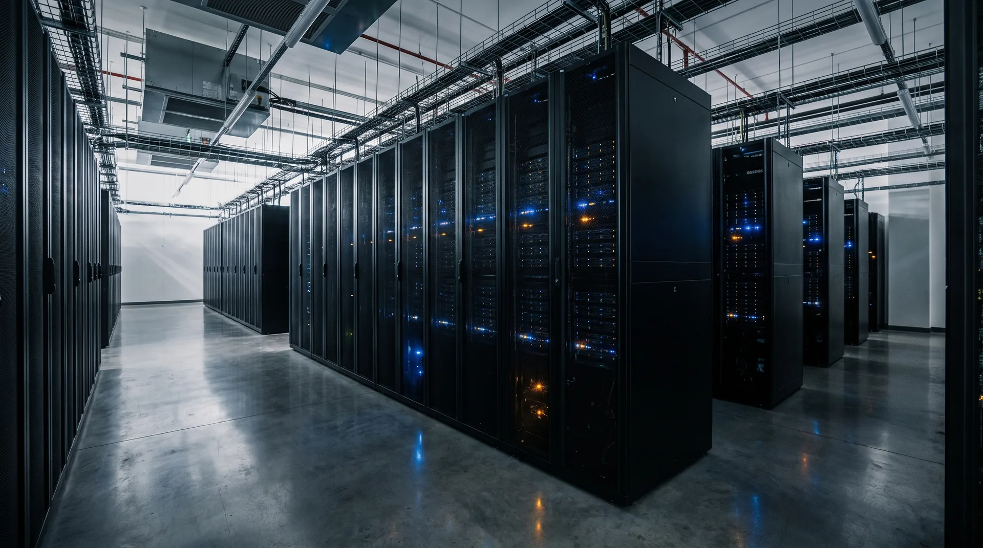Blitz Fon carrier infrastructure in a German data center